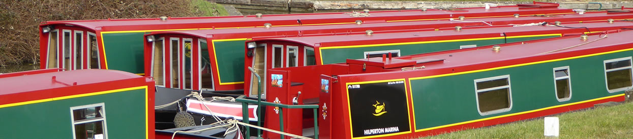 Boats at Hilperton Marina
